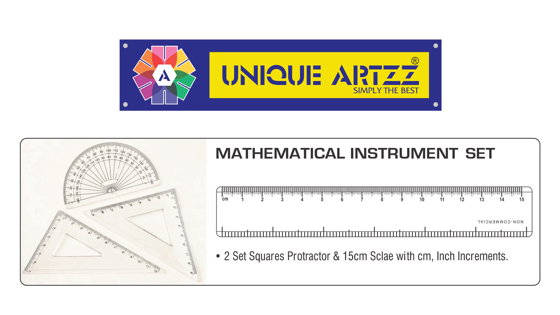 Mathematical Instrument Set Unique Artzz